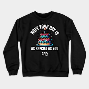 Happy spacial days Crewneck Sweatshirt